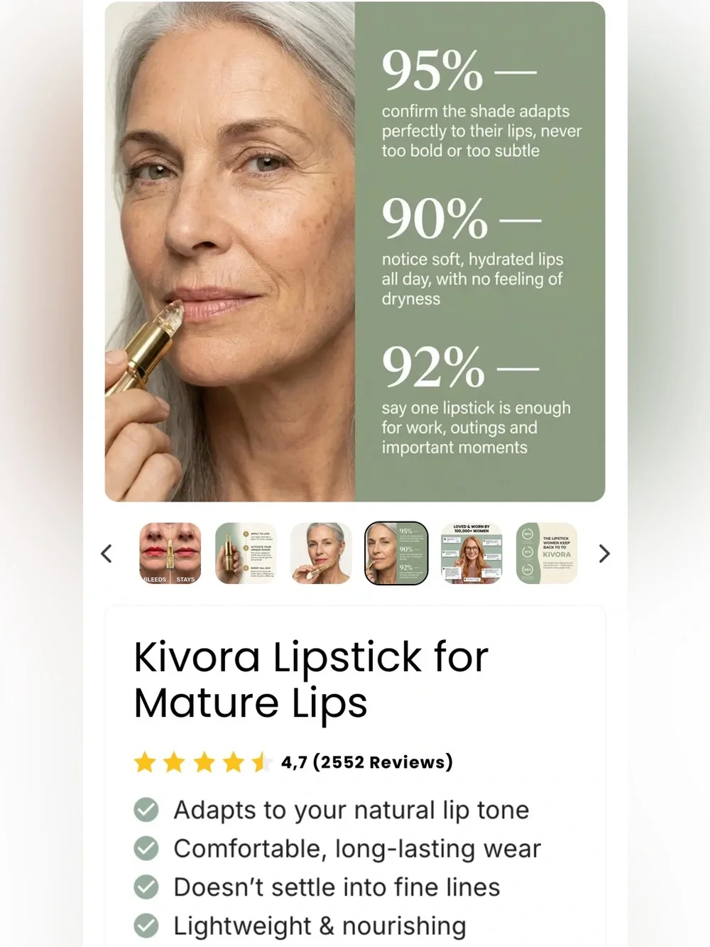 Kivora lipstick